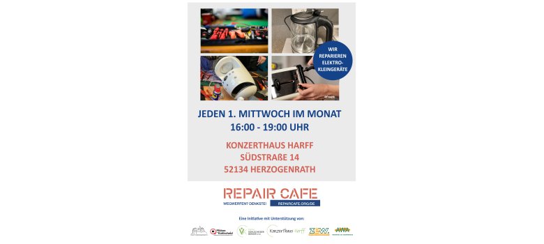 Plakat Repair-Cafe Herzogenrath