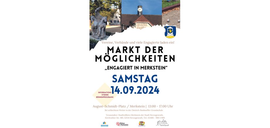 Plakat Markt der Möglichkeiten 2024