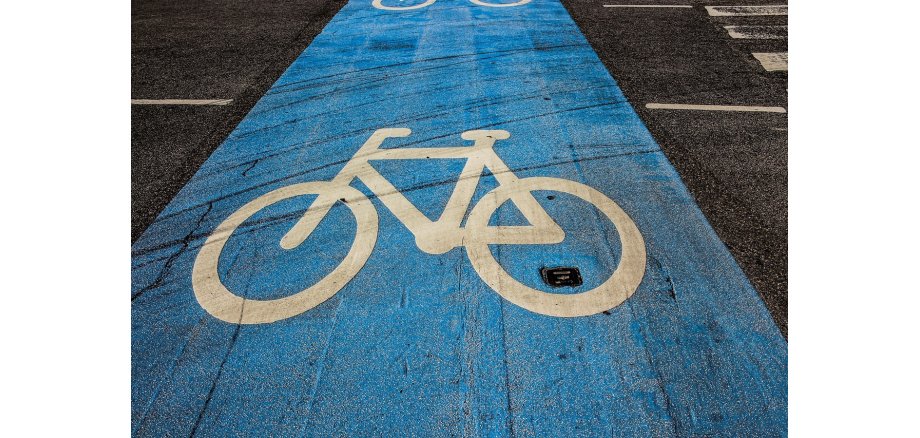 Fahrradstraße auf Verkehrsweg